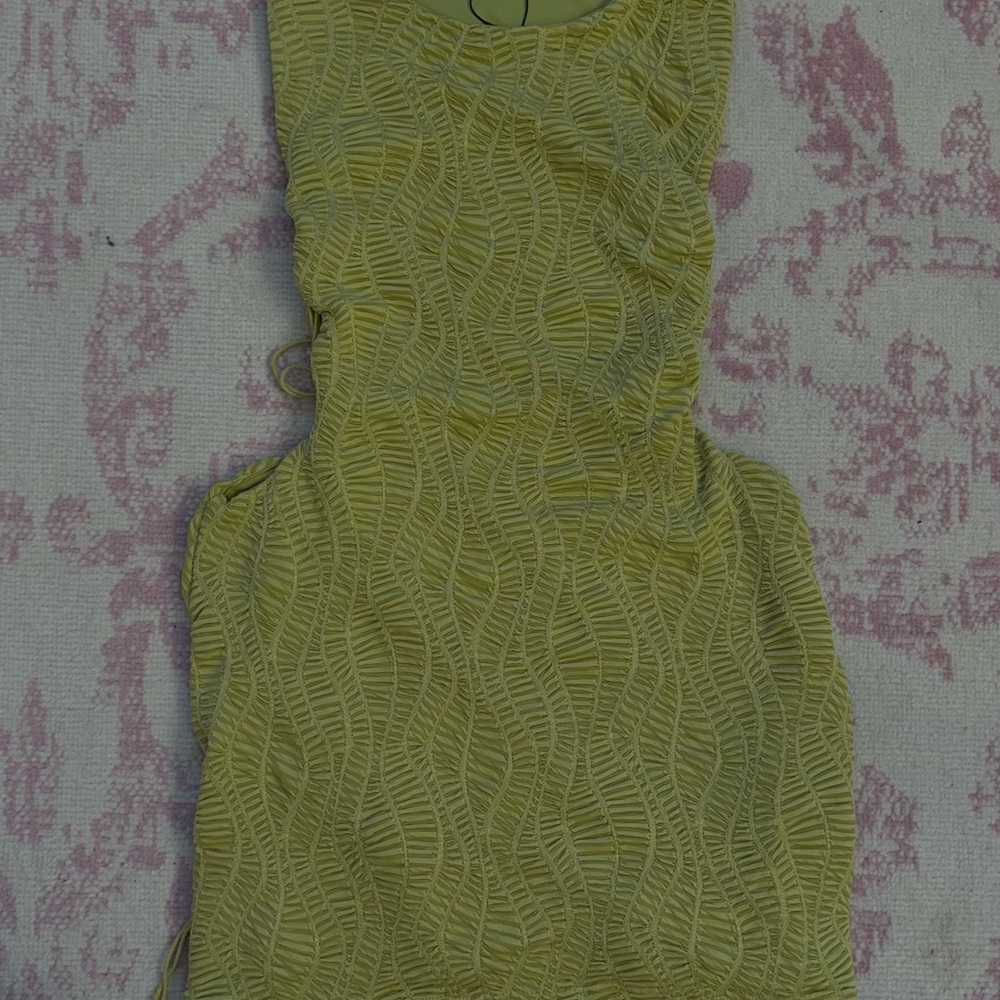 SHEIN Olive Textured Knit Top